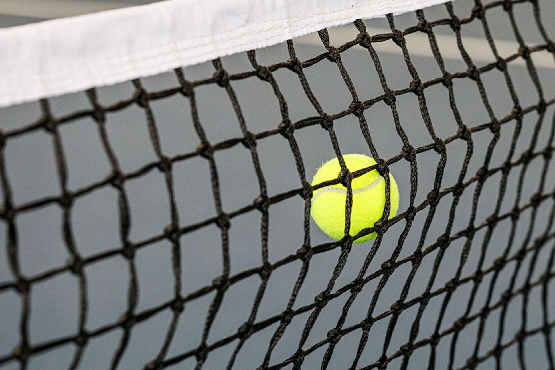 Powershot Tennisnetz  - Doppelmaschen - machsport – Bild 