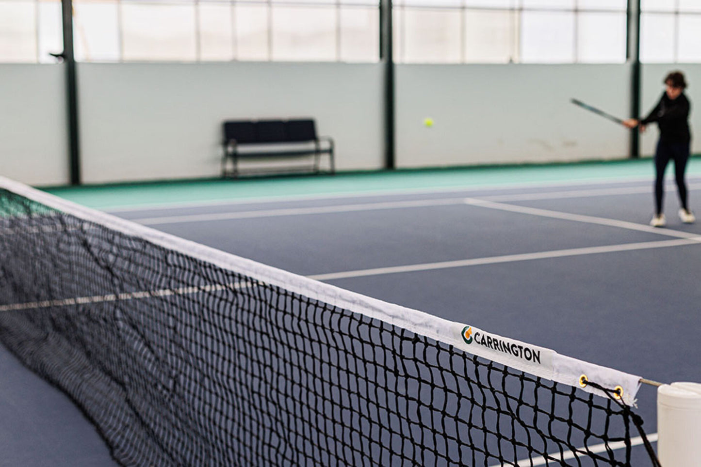 Powershot Tennisnetz  - Doppelmaschen - machsport