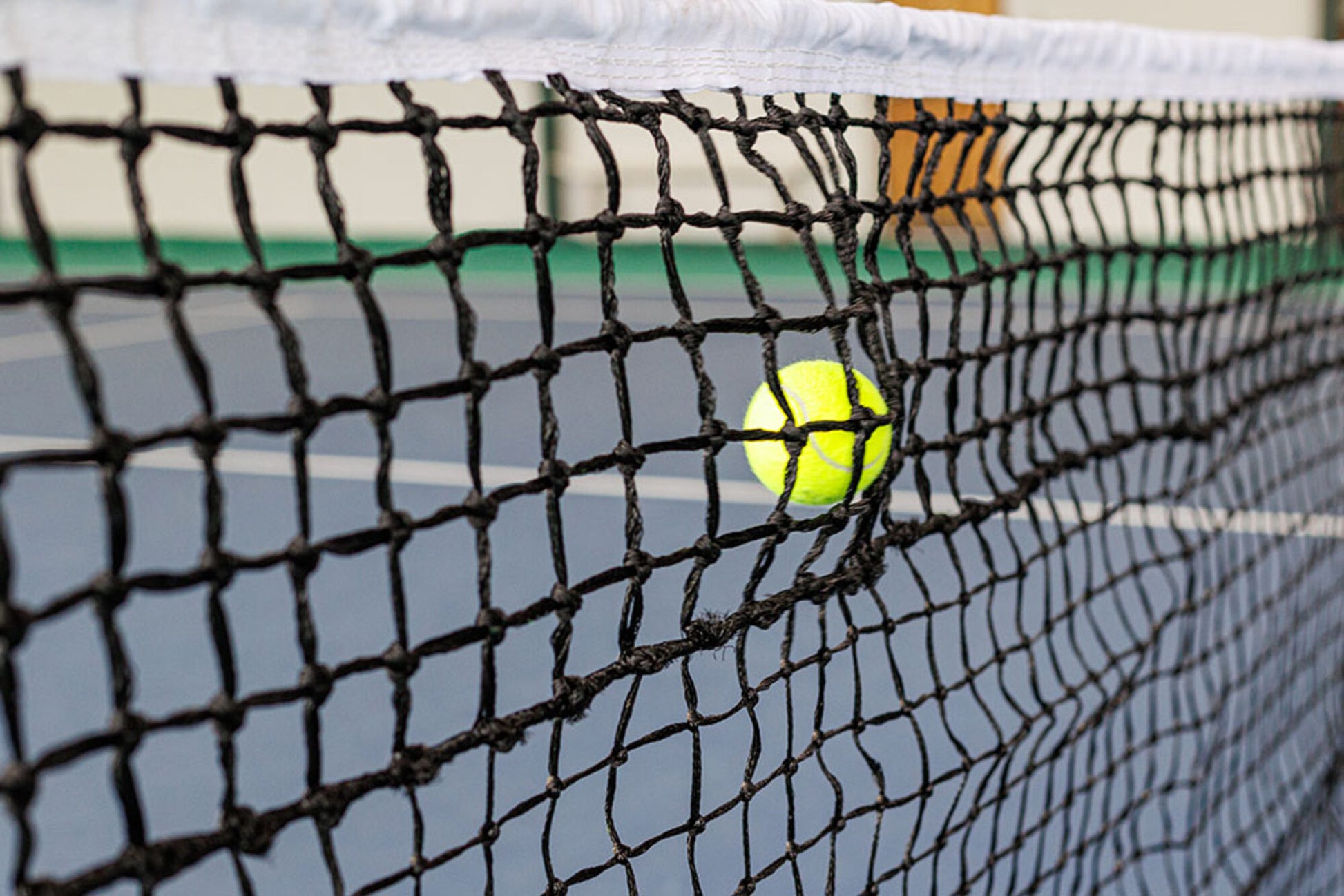 Powershot Tennisnetz  - Doppelreihe - machsport – Bild 