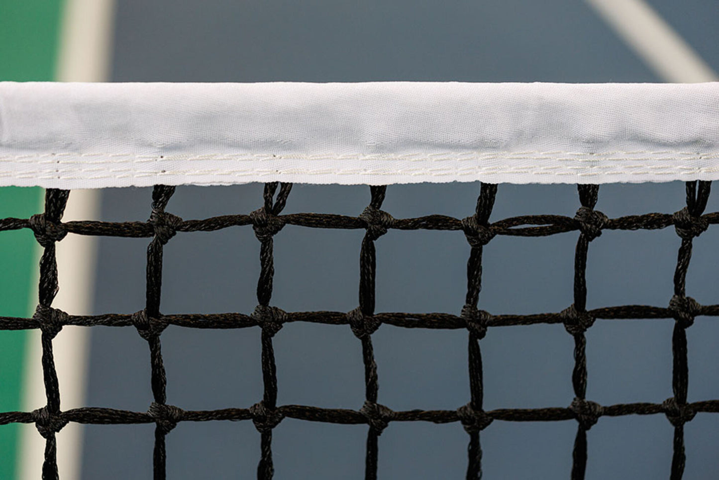 Powershot Tennisnetz - Doppelreihe - komplett verstärkt - machsport