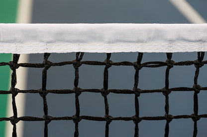 Powershot Tennisnetz - Doppelreihe - komplett verstärkt - machsport