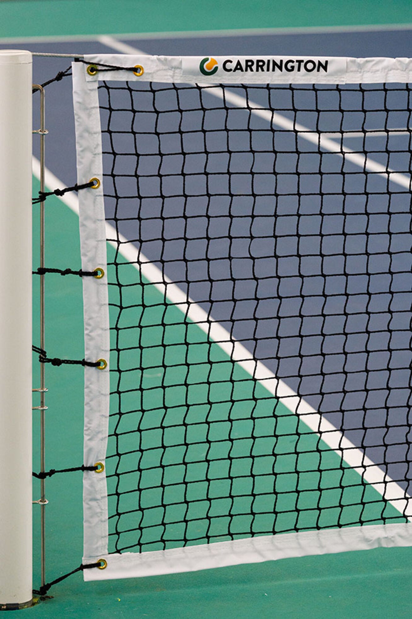 Powershot Tennisnetz - Turnier - komplett verstärkt - machsport – Bild 
