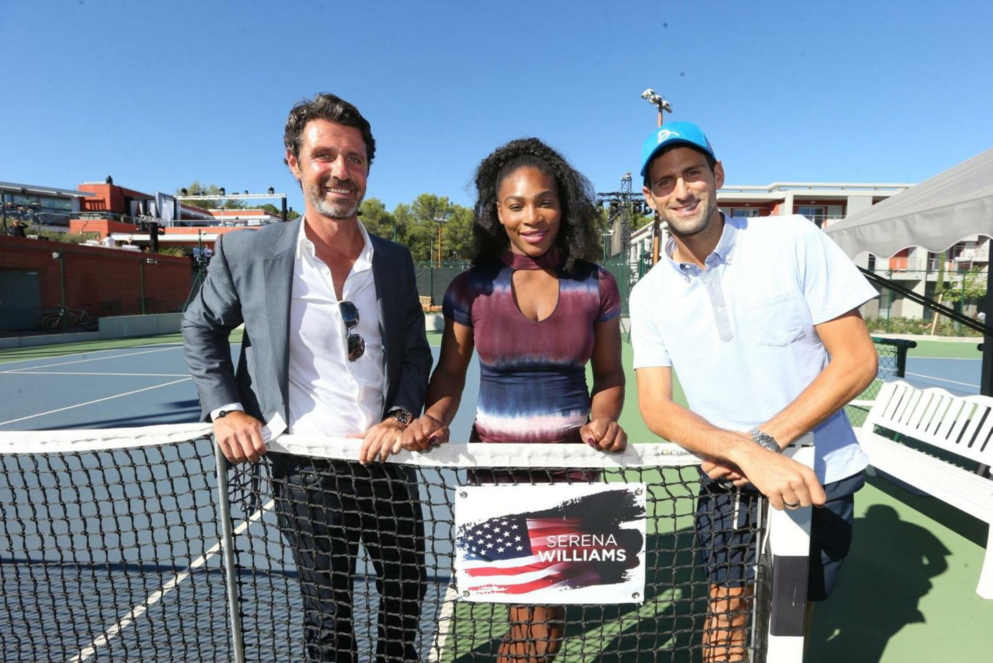 Powershot Tennisnetz - Turnier - komplett verstärkt - machsport