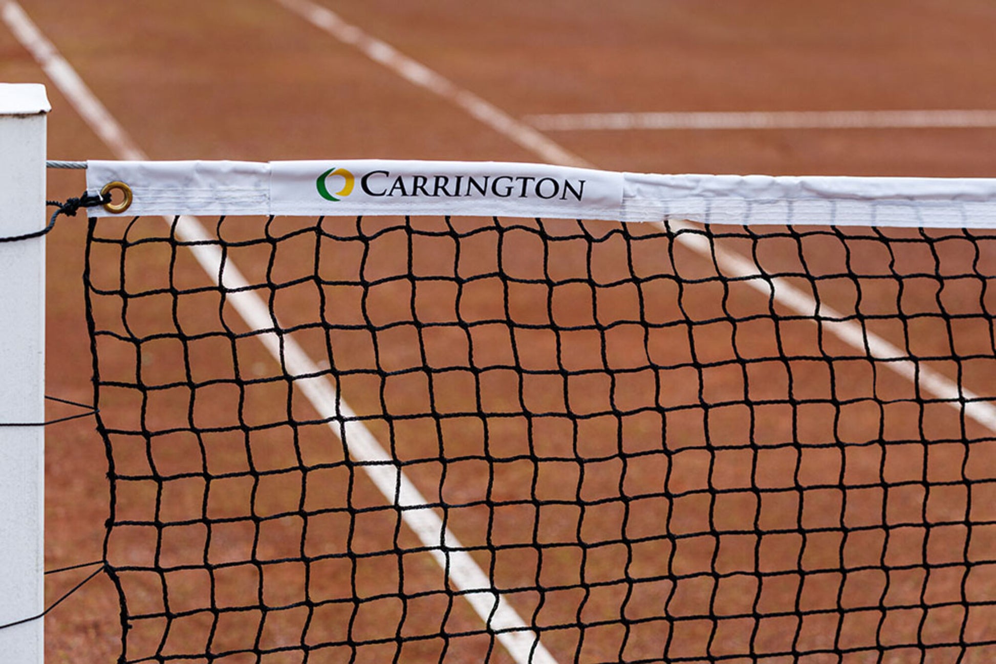 Powershot Tennisnetz  - Turnier - Sandplatz - machsport – Bild 