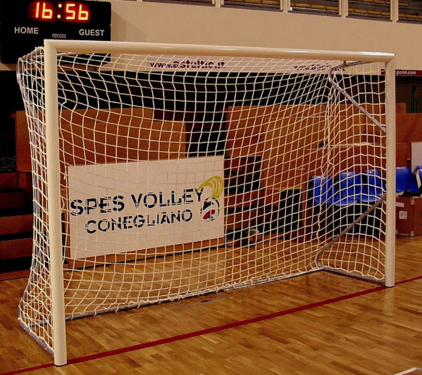Powershot Futsal-Netz 3 x 2 m - 3mm - Weiß - machsport
