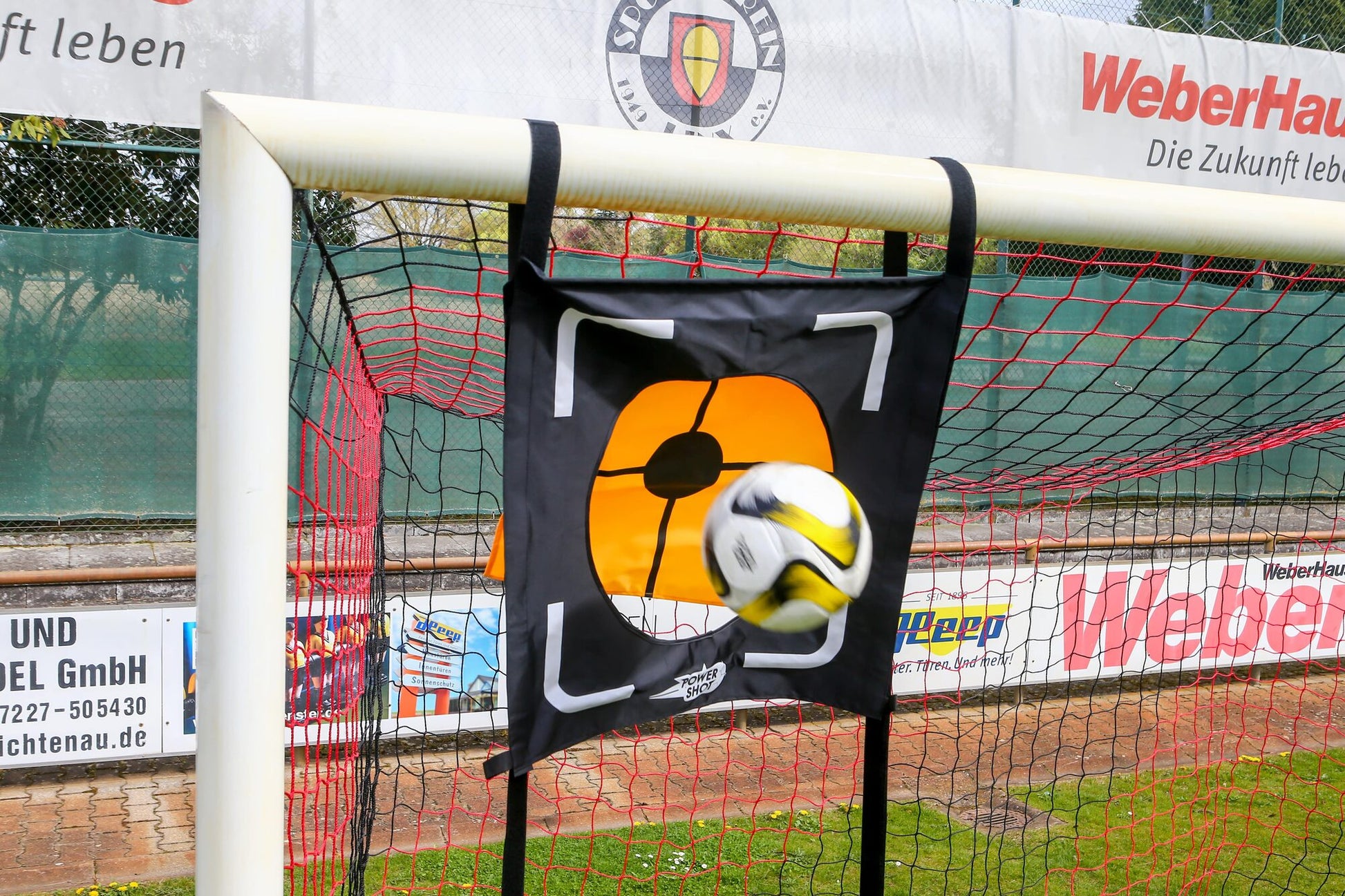 Powershot Fußballziele - 2er Set - verstellbar - machsport – Bild 
