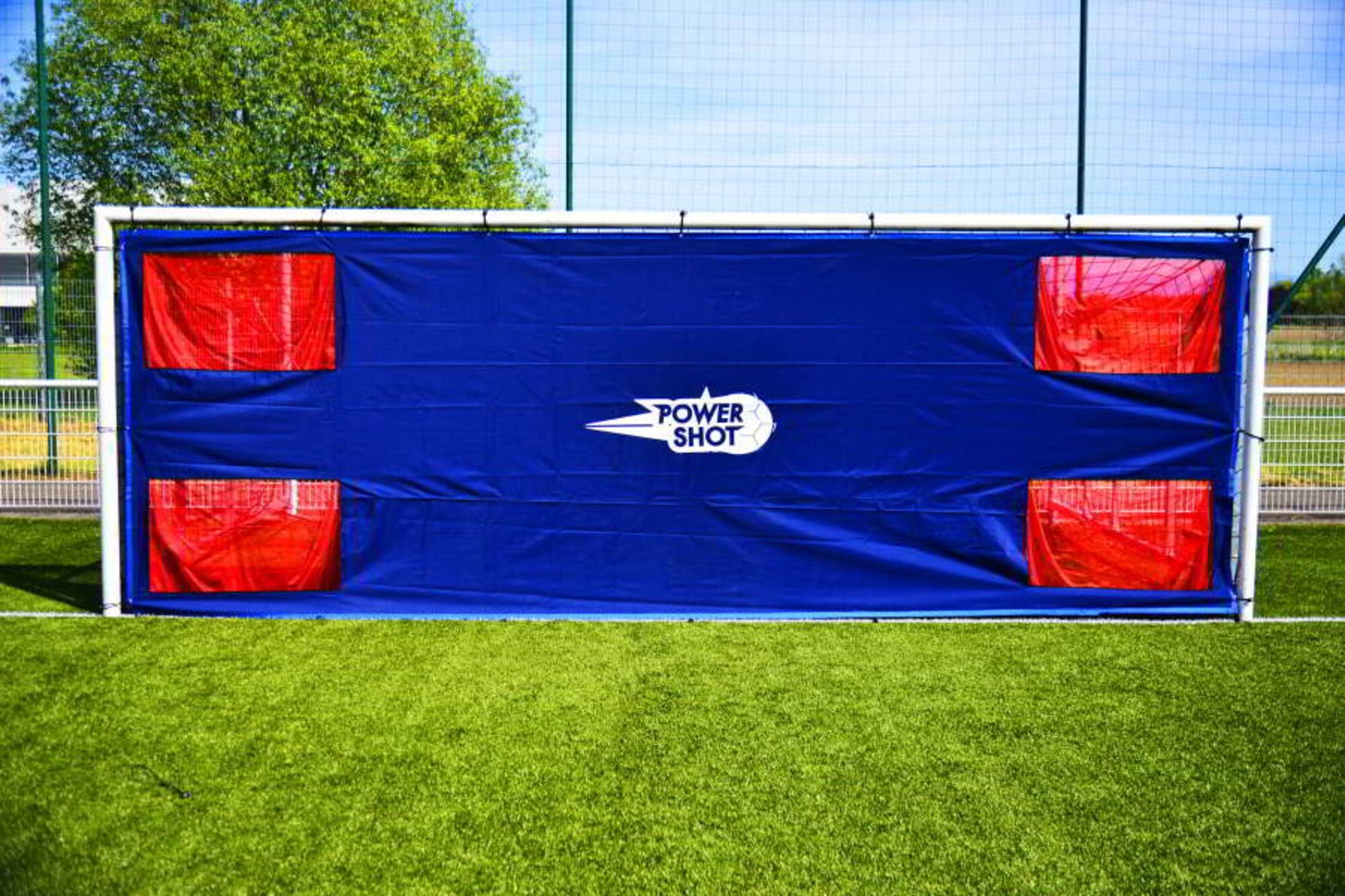 Powershot POWERSHOT® Fußball - Torwand 6 x 2,1 m - EXTREM REISFEST - machsport – Bild 