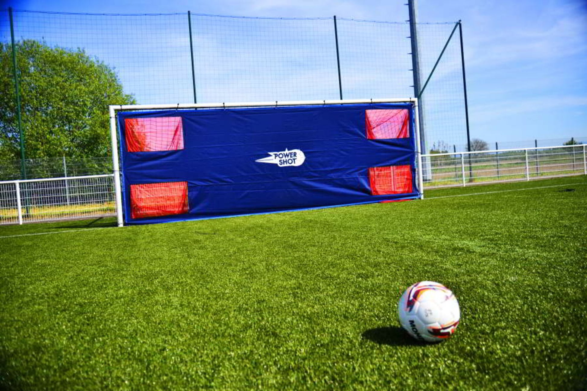 Powershot POWERSHOT® Fußball - Torwand 6 x 2,1 m - EXTREM REISFEST - machsport – Bild 