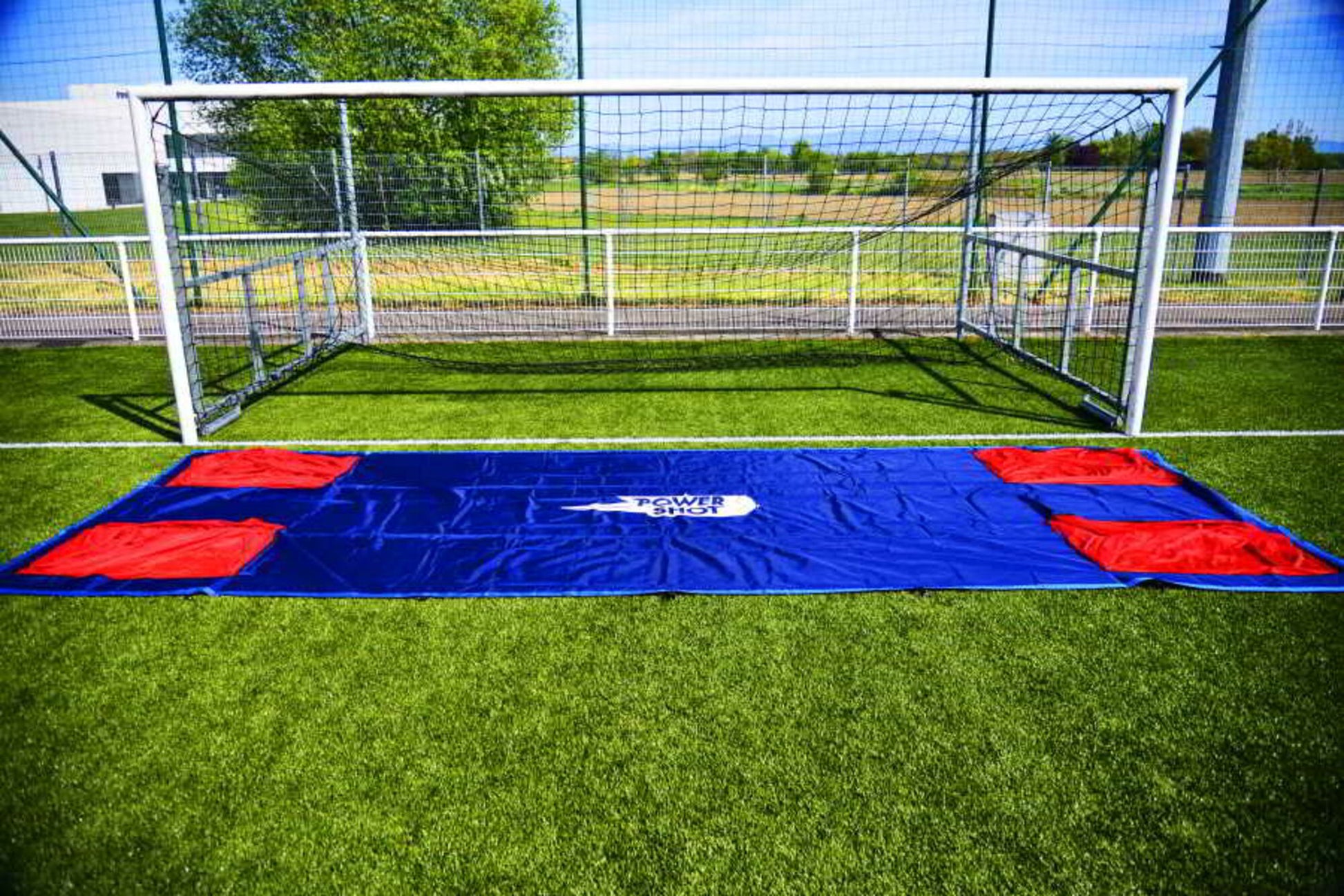 Powershot POWERSHOT® Fußball - Torwand 6 x 2,1 m - EXTREM REISFEST - machsport – Bild 