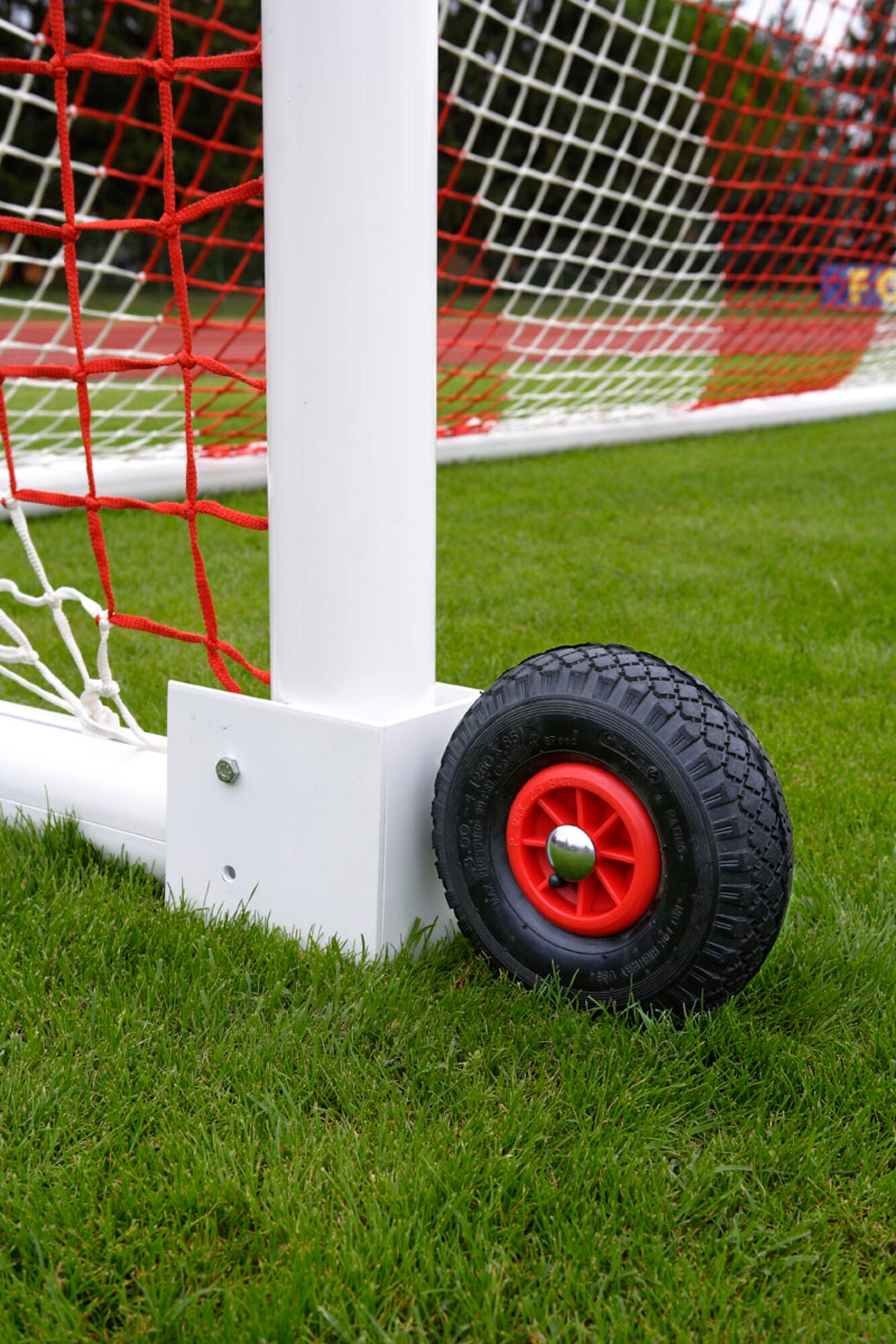 Powershot Option: Räder für transportables Tor - machsport – Bild 