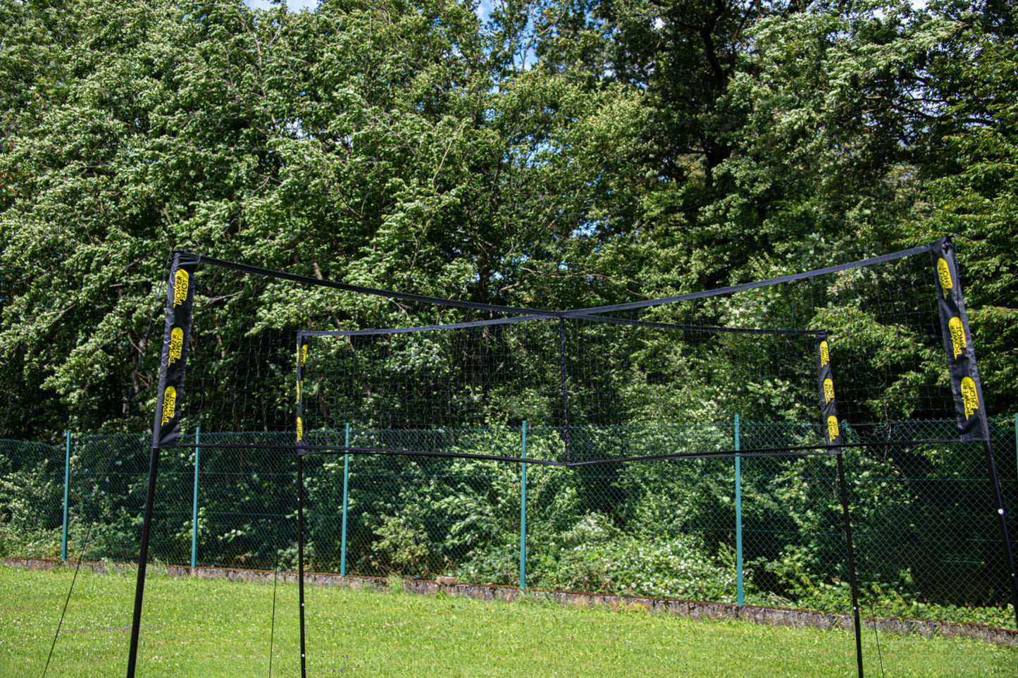 Powershot Volleyball Fun Netz-Set  - Crossover - Höhenverstellbar - machsport