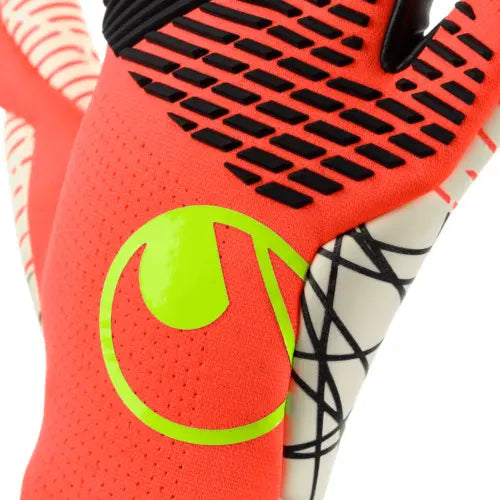 Uhlsport Torwarthandschuhe FM ZNE Ultragrip HN, High-Performance Handschuhe mit Ultragrip und Half Negative Schnitt – Bild 