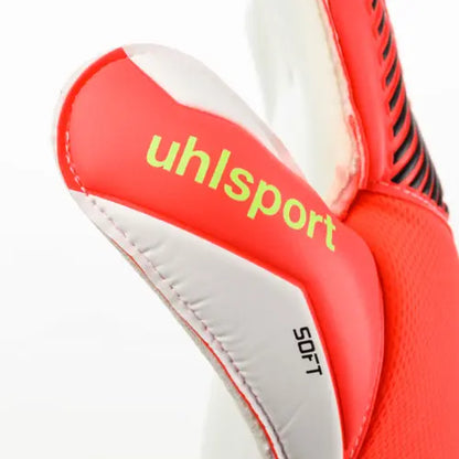 Uhlsport Torwarthandschuhe FM ZNE Soft Pro, Torwarthandschuhe mit Soft Grip und Classic Schnitt