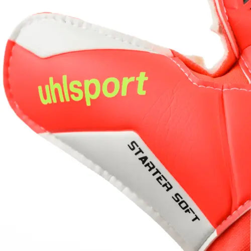 Uhlsport Torwarthandschuhe FM ZNE Starter Soft, Einsteiger-Handschuhe mit Classic Schnitt
