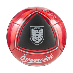 Fußball von Puma mit ÖFB-Culture-Design, Vorderansicht, hochwertiges Material, ideal für Fußballspiele und Training.