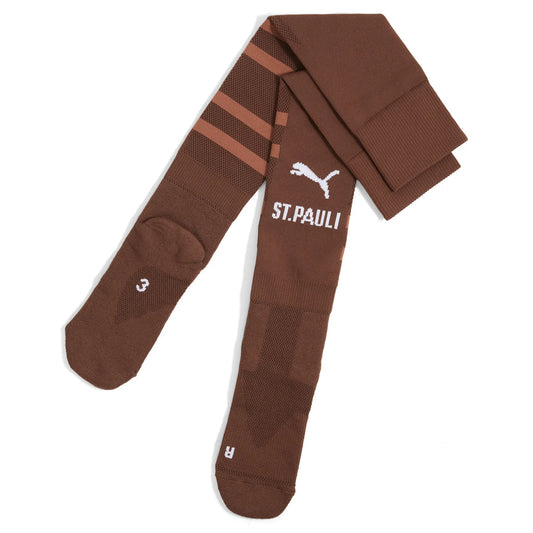 FC St. Pauli Team Graphic Socks 24/25 – braun / 35-38