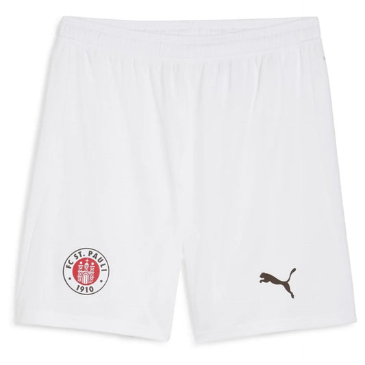 FC St. Pauli Away Shorts Replica 25/26 – weiß / S