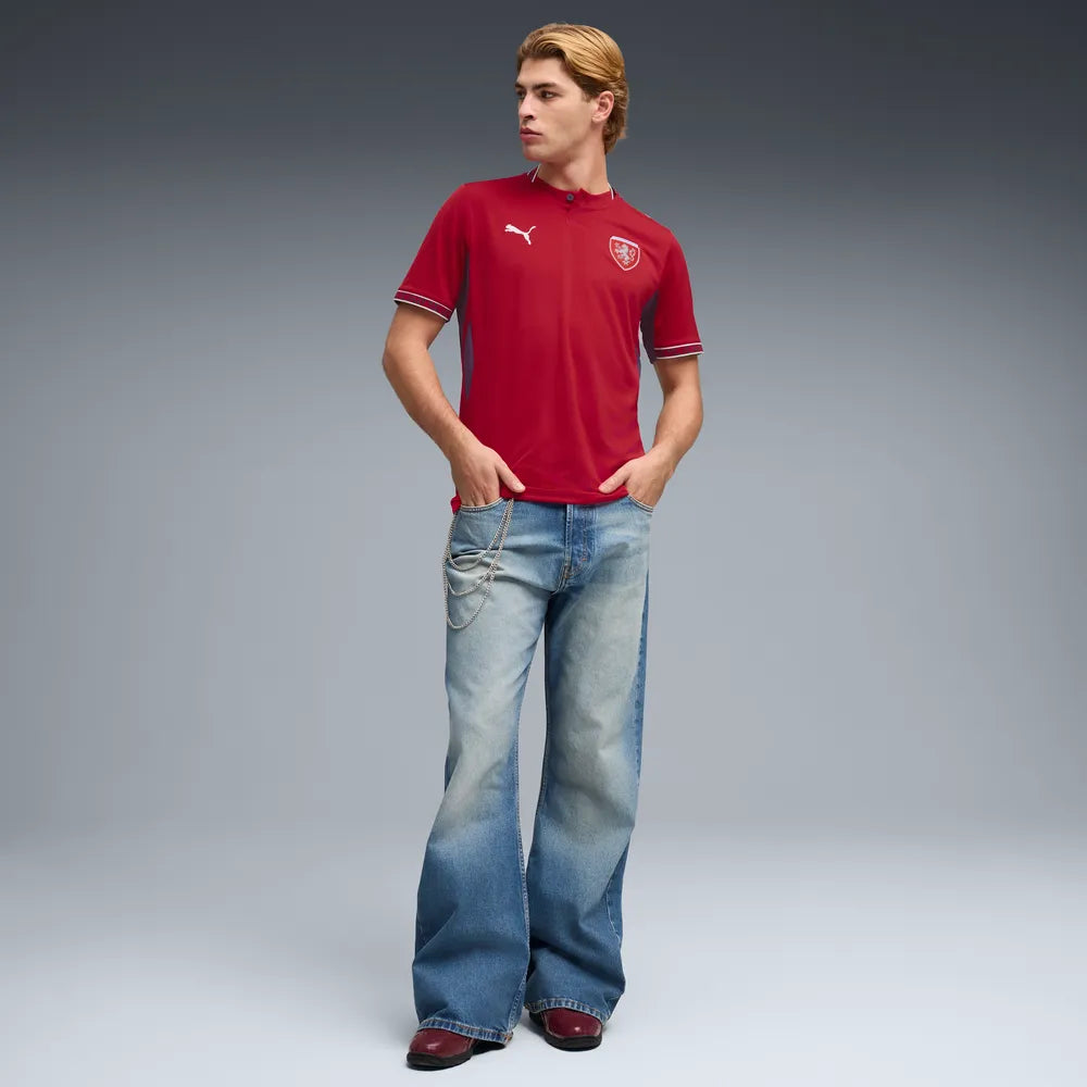 FACR Herrenfußballshirt Home Kersey Replica, Heimtrikot für Spiel und Training mit DRYCELL und recyceltem Polyester - machsport