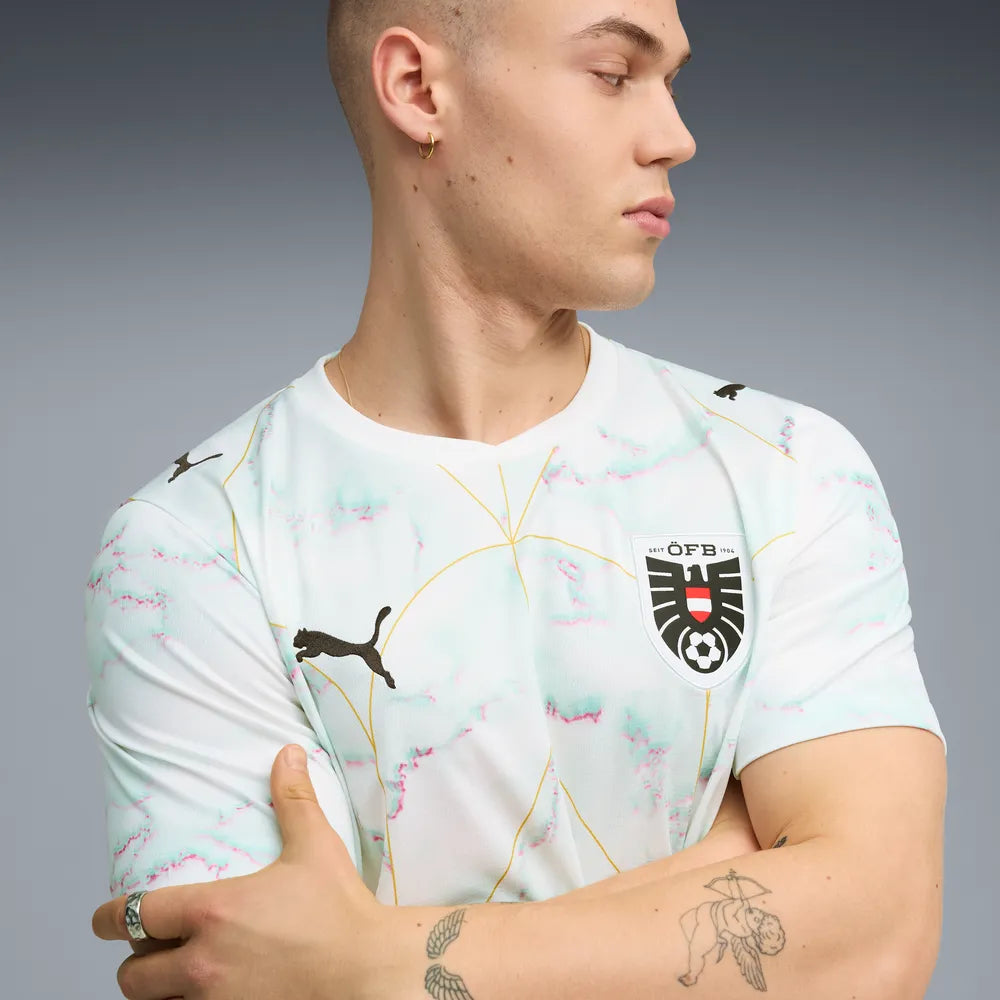 ÖFB Herrenfußballshirt Away Jersey Replica - machsport