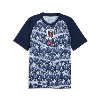 ÖFB Herrenfußballshirt Warm Up Jersey - machsport