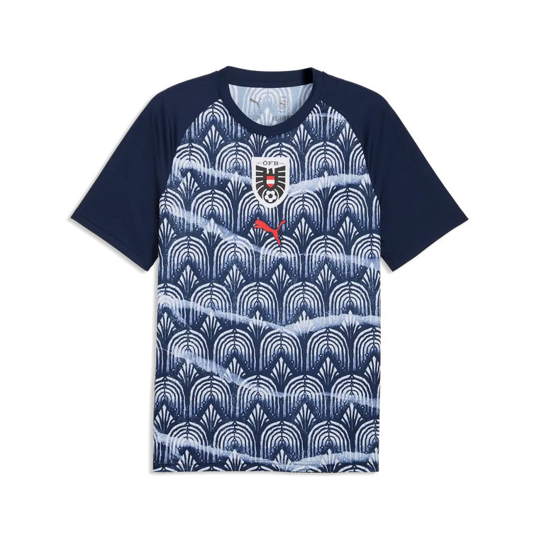 ÖFB Herrenfußballshirt Warm Up Jersey - machsport