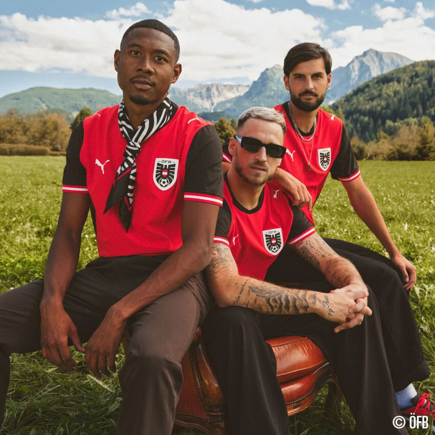 Österreich ÖFB Herrentrikot Home Jersey Replica 2026 - machsport