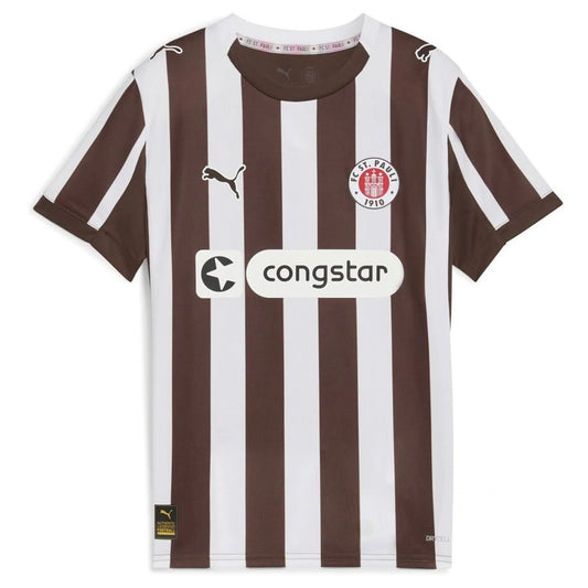 FC St. Pauli Home Jersey 25/26 Kids – braun / 128