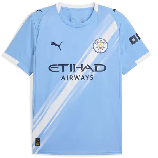 Manchester City Home Jersey Replica Kids 25/26 – hellblau / 116