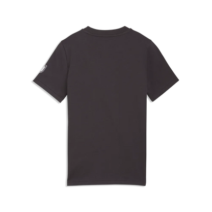 ÖFB Kinderfußballshirt Ftbl Culture Tee, Freizeitshirt für Kinder mit Baumwollmix und Team Branding, schwarz - machsport