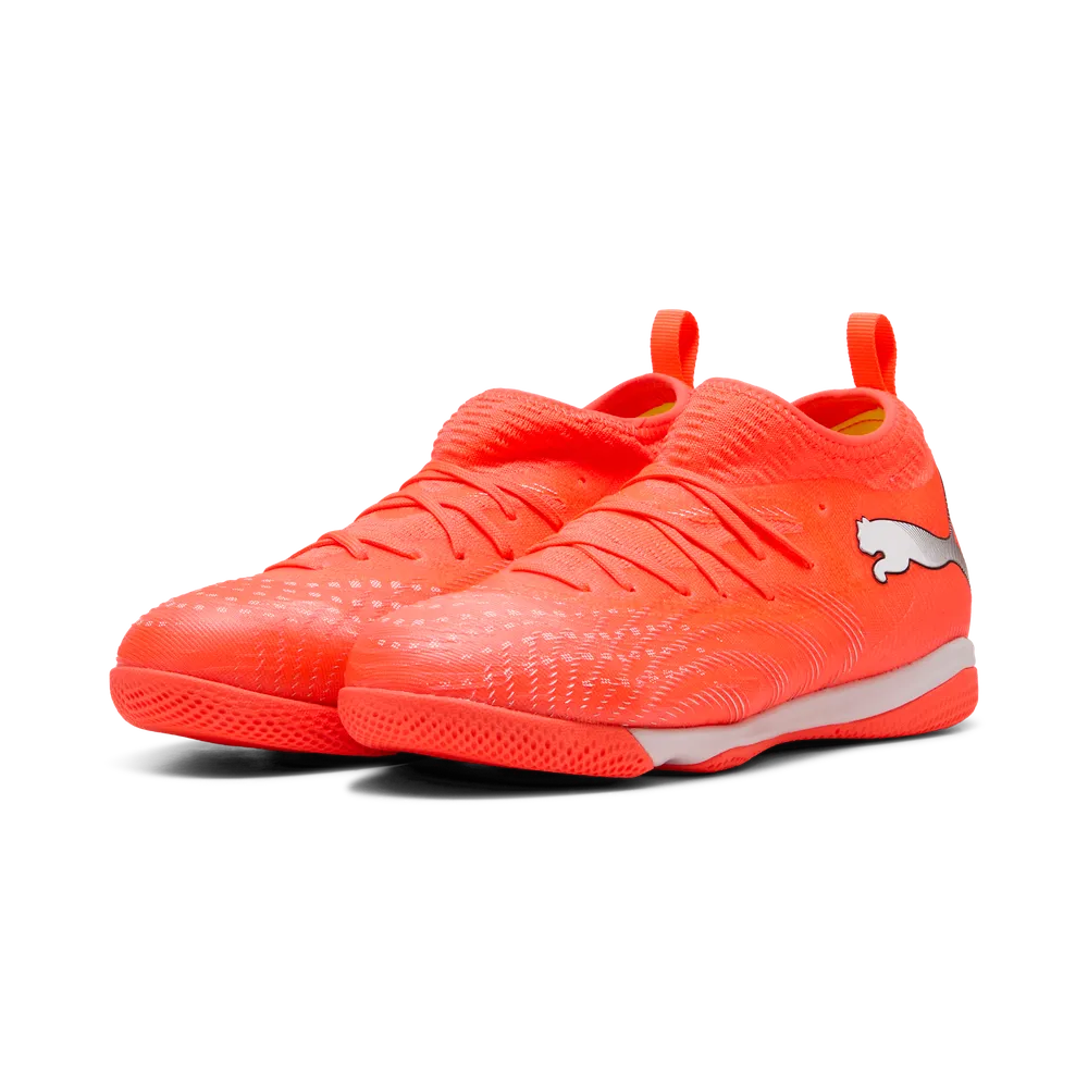 Puma Kinderhallenfußballschuhe Future 9 Match IT + Mid - machsport – Bild 