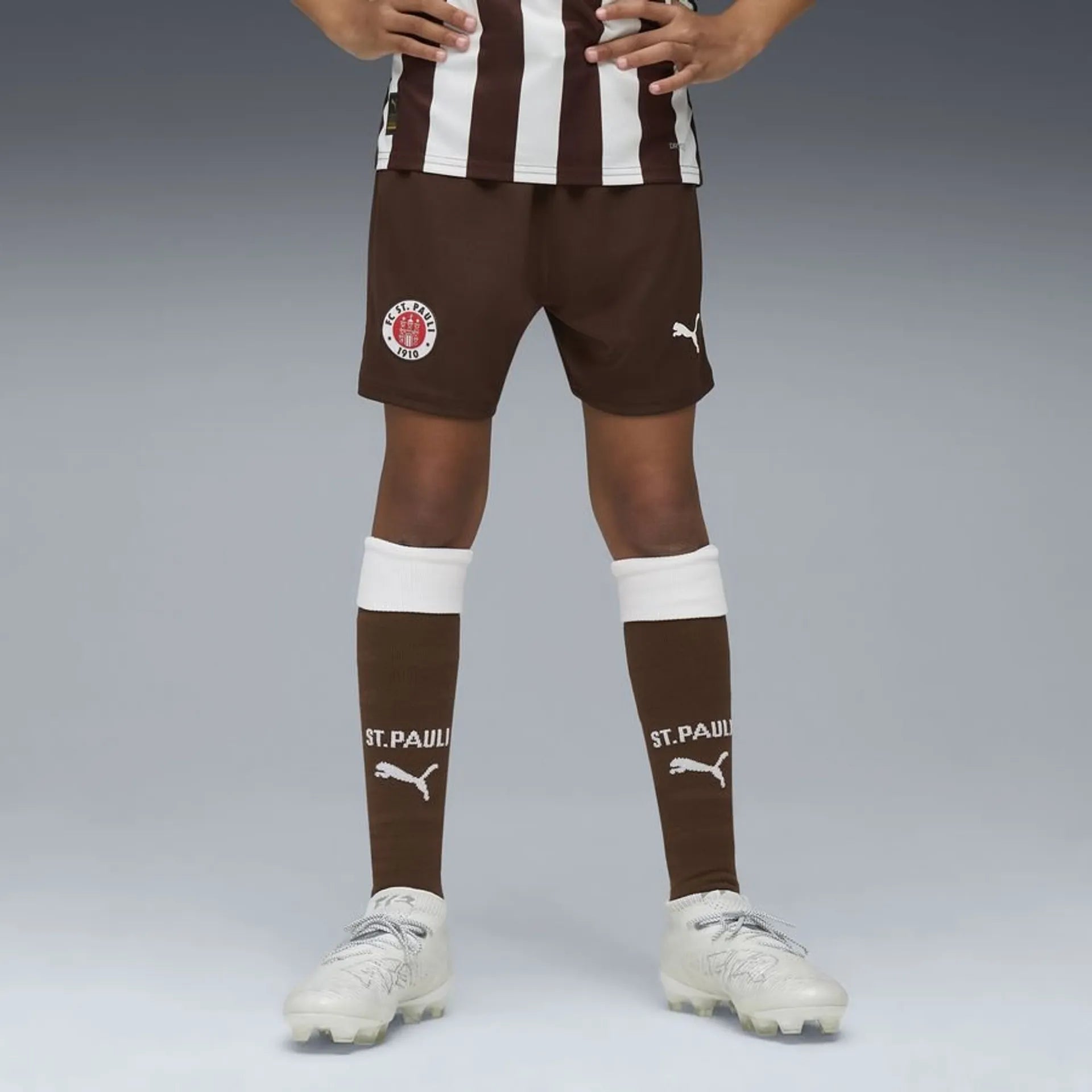 FC St. Pauli Shorts Replica 25/26 Kids - machsport – Bild 