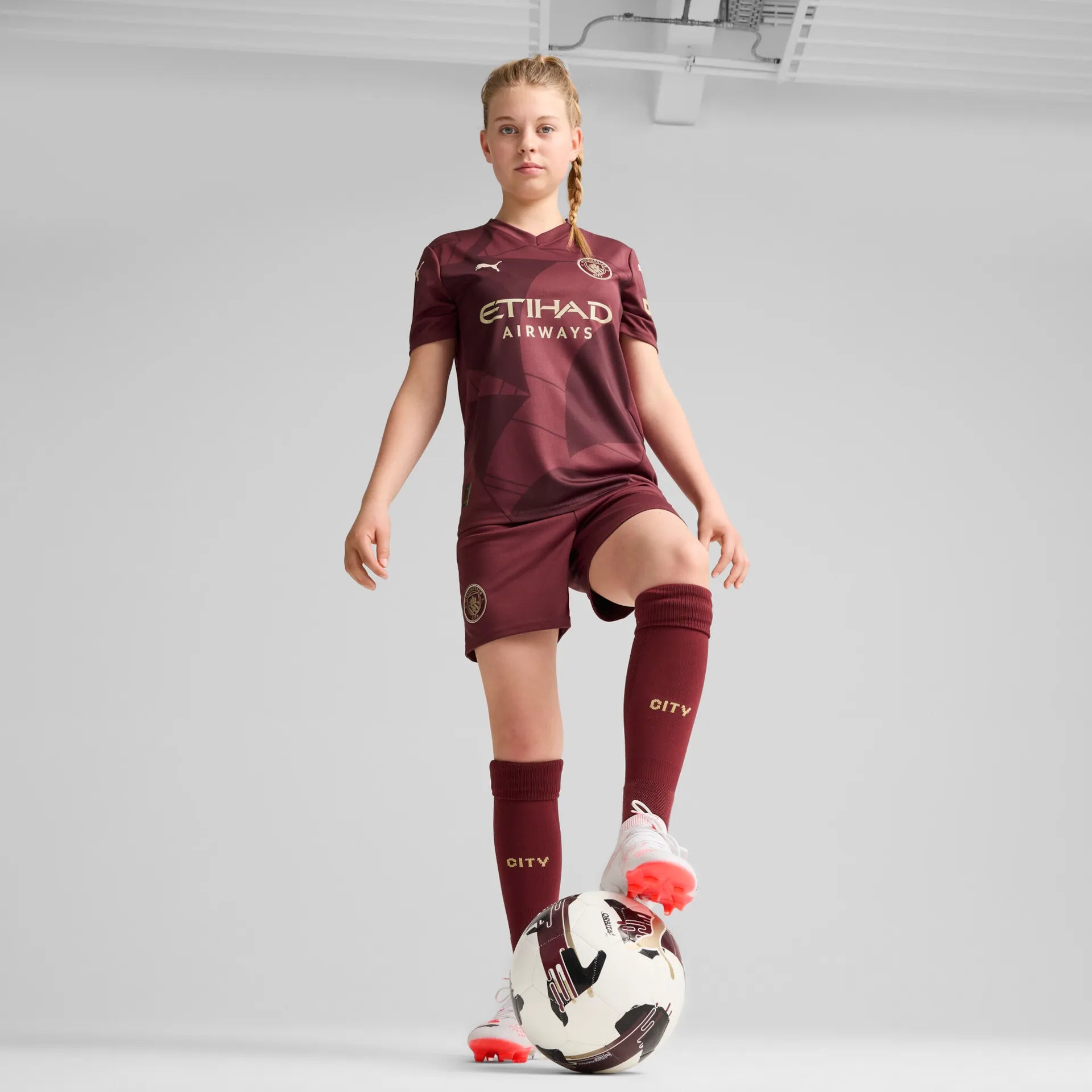 Manchester City Third Shorts 24/25 Jr. - machsport – Bild 