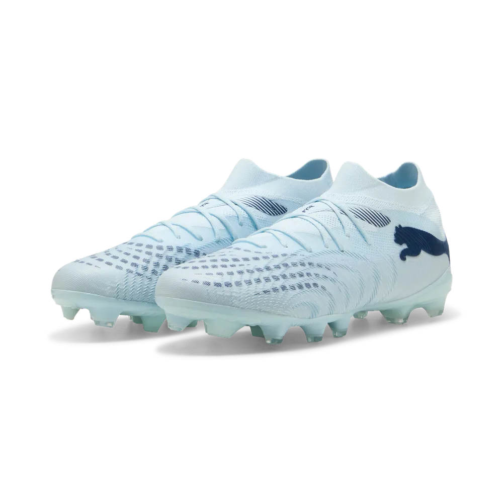Puma Future 9 Match Fußballschuhe für Rasen und Kunstrasen, Frontansicht, bequemer Sportschuh mit schnellem Design – Bild 