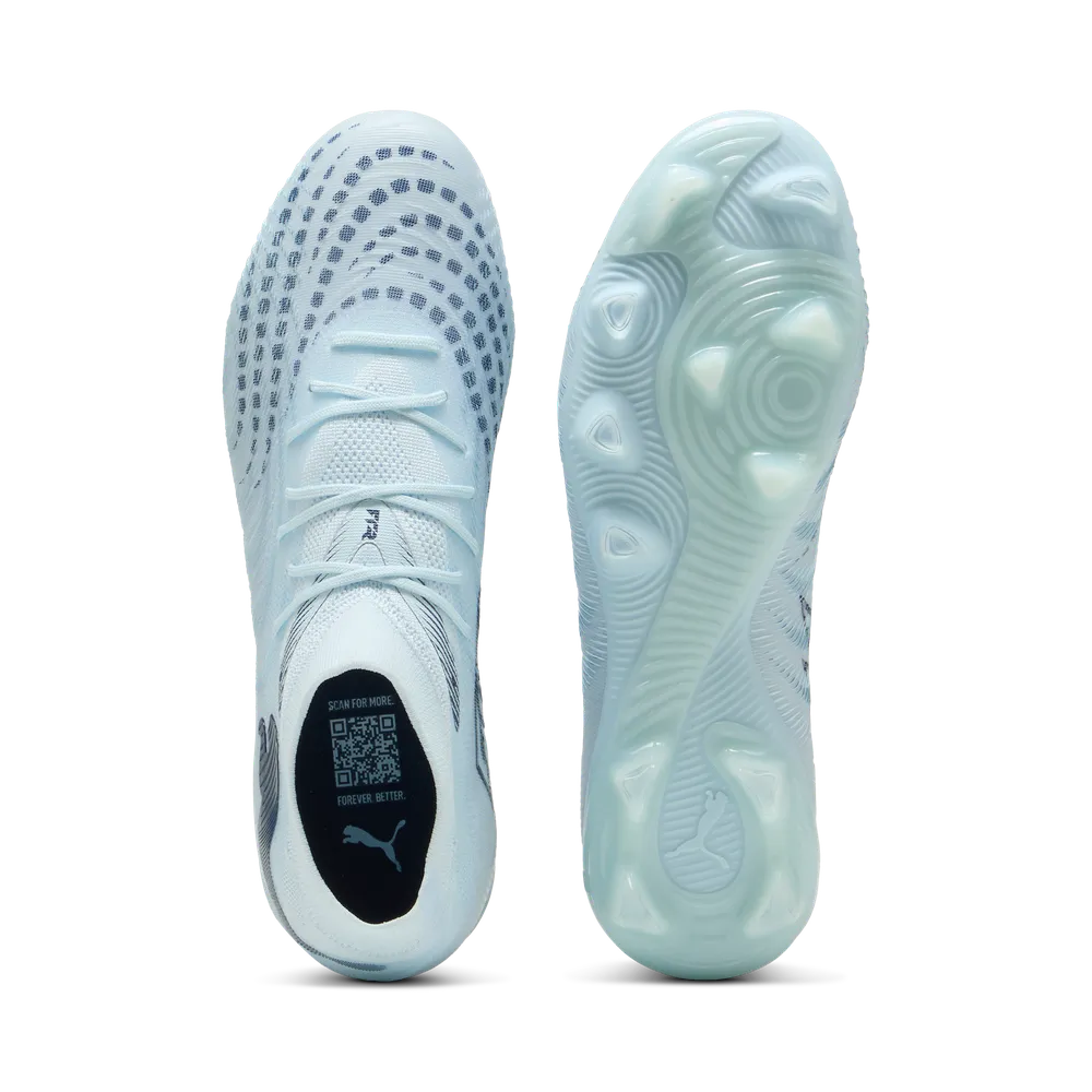 Puma Future 9 Match Fußballschuhe für Rasen und Kunstrasen, seitliche Ansicht, langlebiges Design für Fußballspieler – Bild 