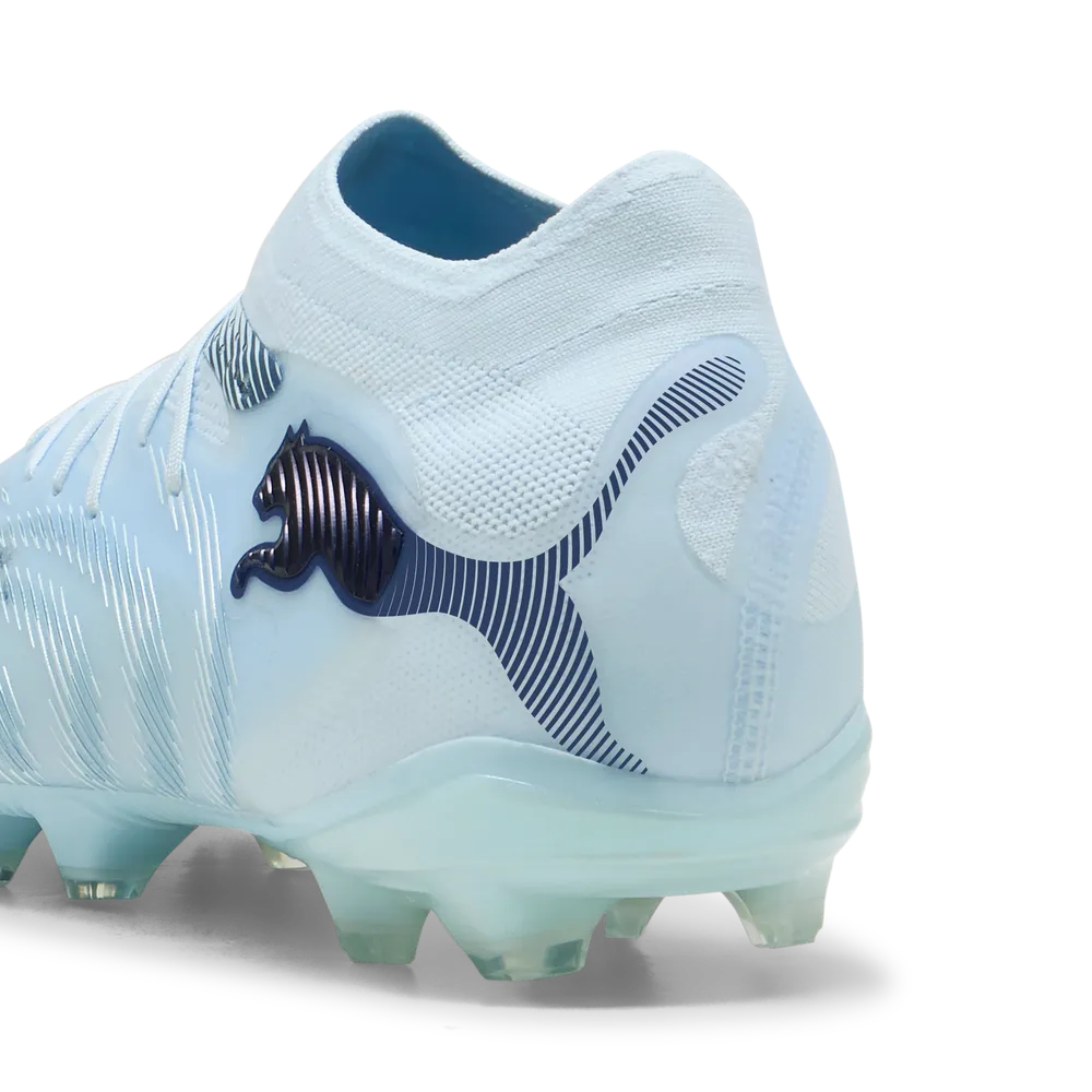 Puma Future 9 Pro FG/AG Fußballschuhe Rückansicht, Rasen- und Kunstrasenmodelle, strapazierfähiges Design, sportliche Schuhe – Bild 