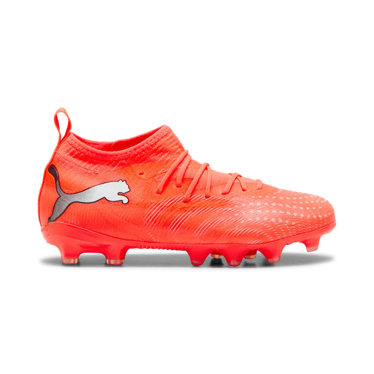 Puma Kinderfußballschuhe 9 Match FG/AG – rot / 28