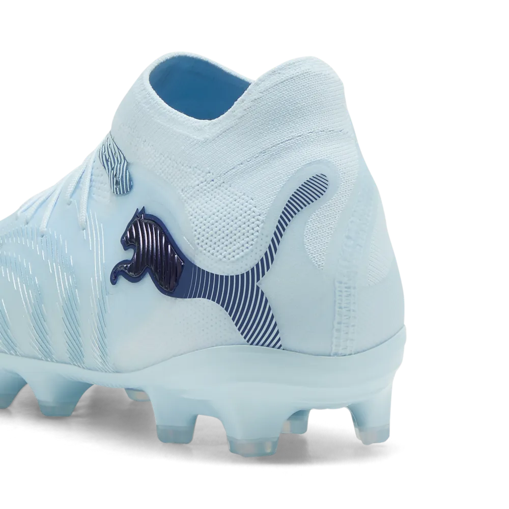 Puma Kinderfußballschuhe Future 9 Pro FG/AG Rückansicht auf Rasen- und Kunstrasenfußballschuhe für Kinder – Bild 