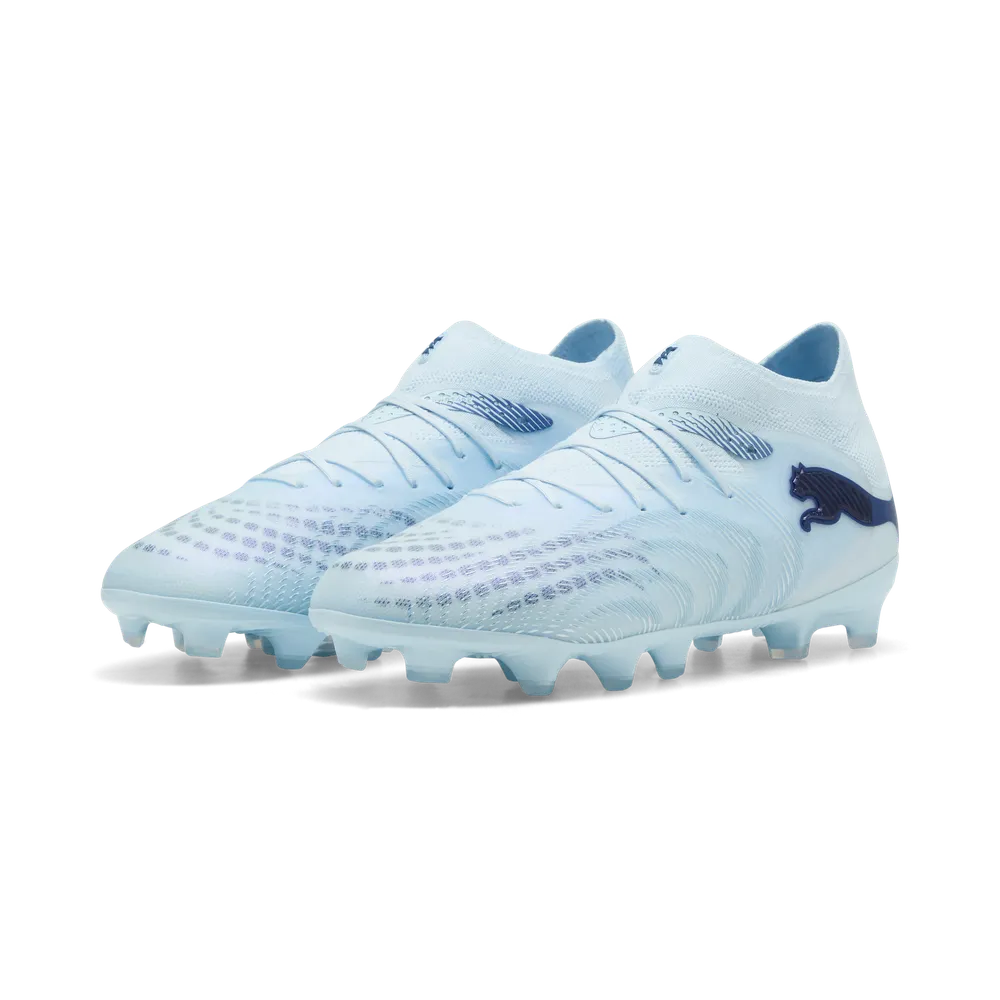 Puma Kinderfußballschuhe Future 9 Pro FG/AG mit Schnürung und stabiler Sohle für Rasen- und Kunstrasen. – Bild 