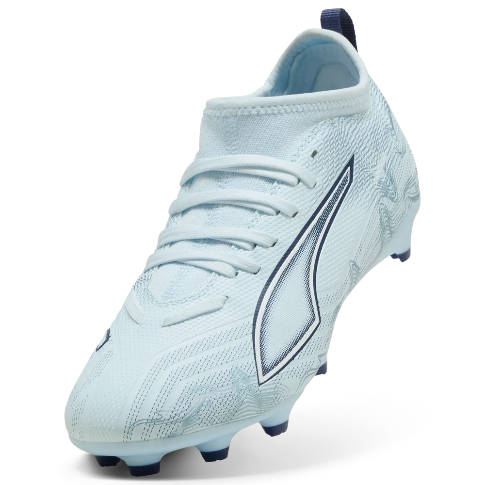 Puma Kinderfußballschuhe Ultra 6 Match FG/AG seitliche Ansicht, Rasen- und Kunstrasenfußballschuhe für Kinder – Bild 