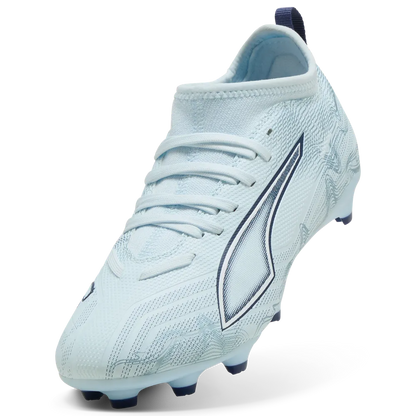 Puma Kinderfußballschuhe Ultra 6 Match FG/AG seitliche Ansicht, Rasen- und Kunstrasenfußballschuhe für Kinder