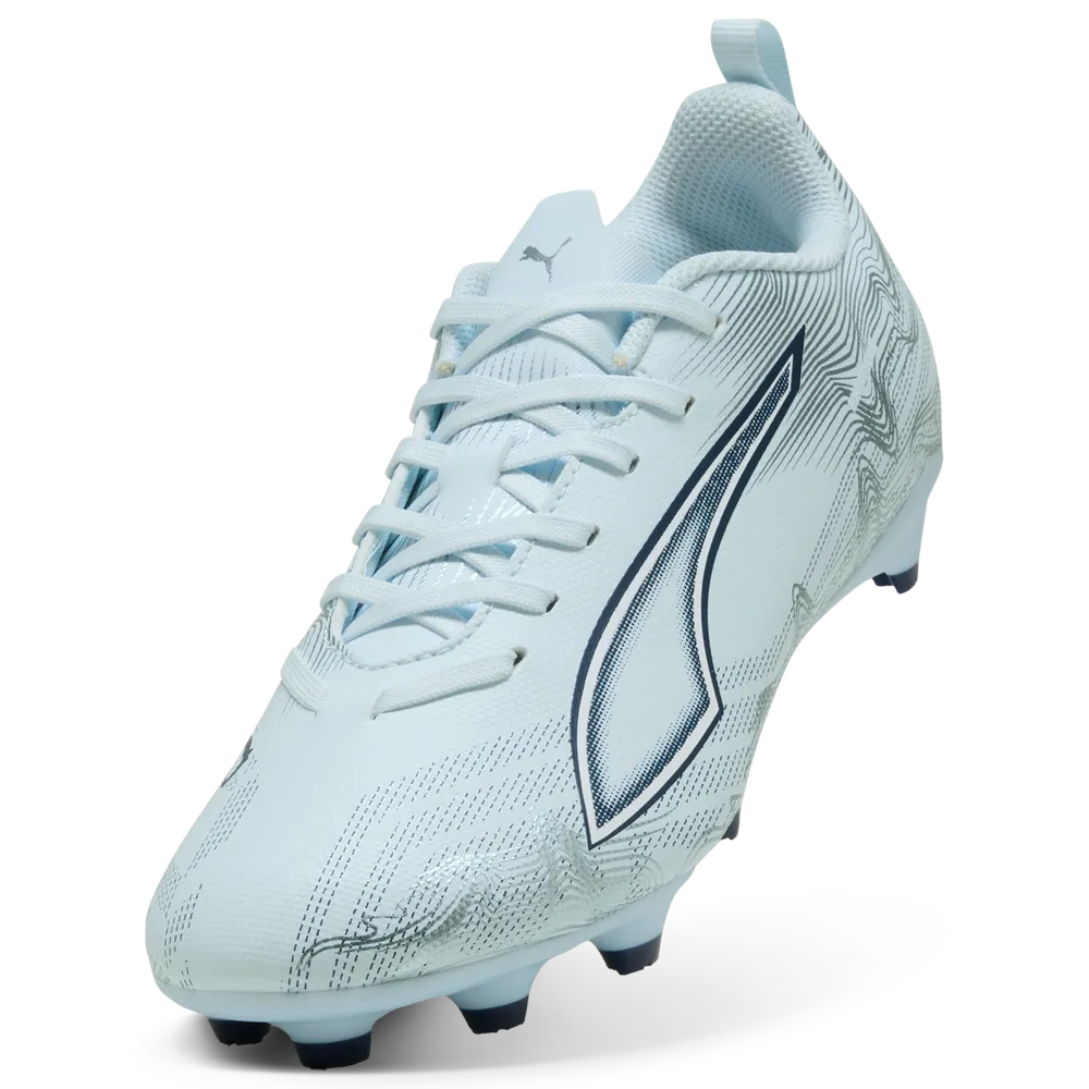 Puma Kinderfußballschuhe Ultra 6 Play FG/AG seitliche Ansicht auf Rasen- und Kunstrasenfußballschuhe – Bild 