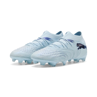 Puma Future 9 Ultimate FG Rasenfußballschuhe, Vorderansicht, leichte Fußballschuhe für Rasen, sportlicher Style