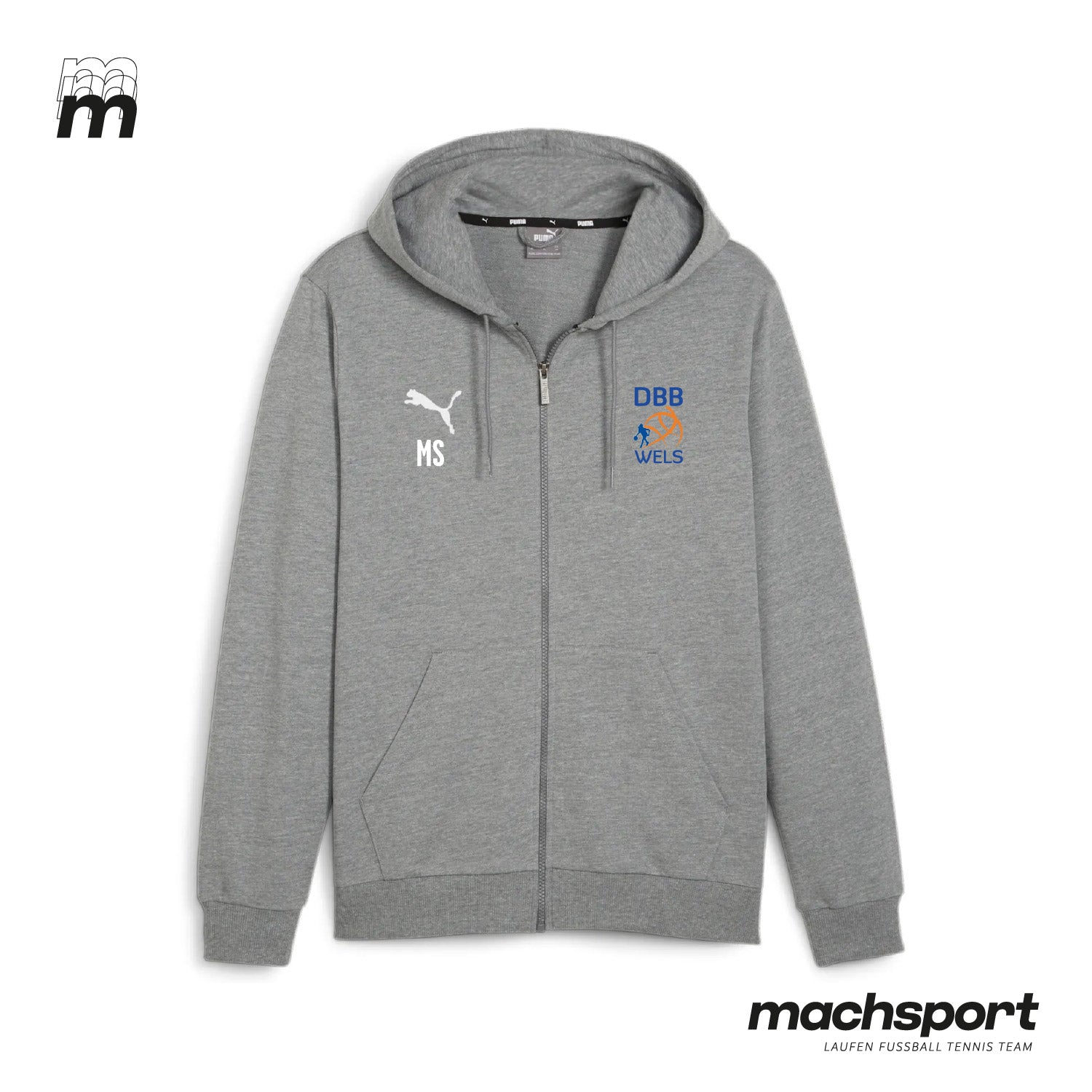 DBB Wels Zip-Hoody - machsport – Bild 