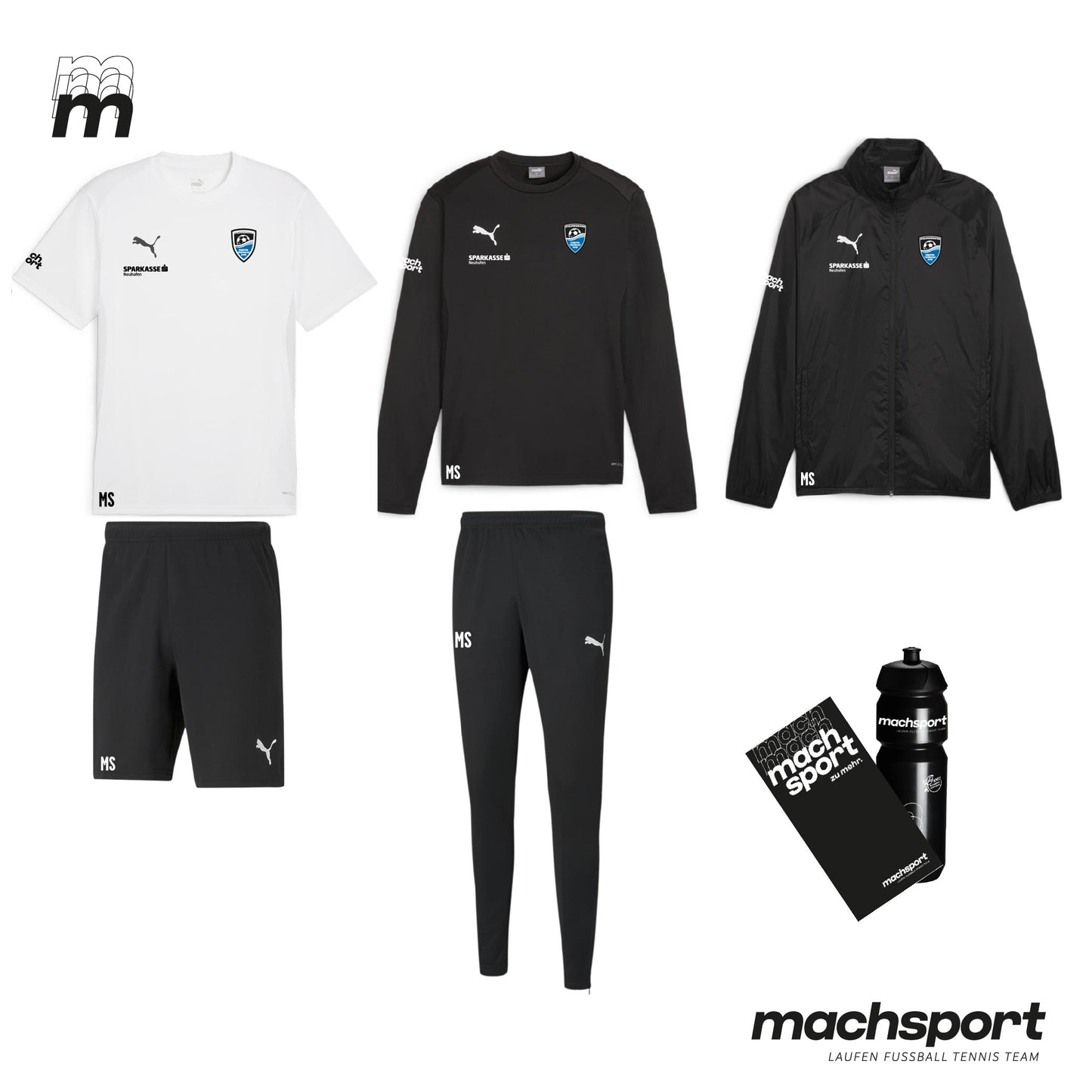 SPV Kematen-Piberbach/Rohr Trainingsset Shirt weiß - machsport