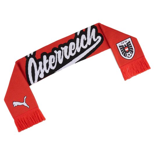 ÖFB Schal Culture Scarf – rot / ONE SIZE