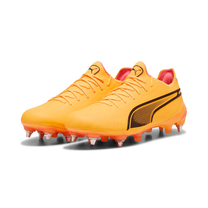 Puma Fußballschuhe King Ultimate MXSG - weiches Leder, optimaler Grip & perfektes Ballgefühl für nasse, weiche Böden