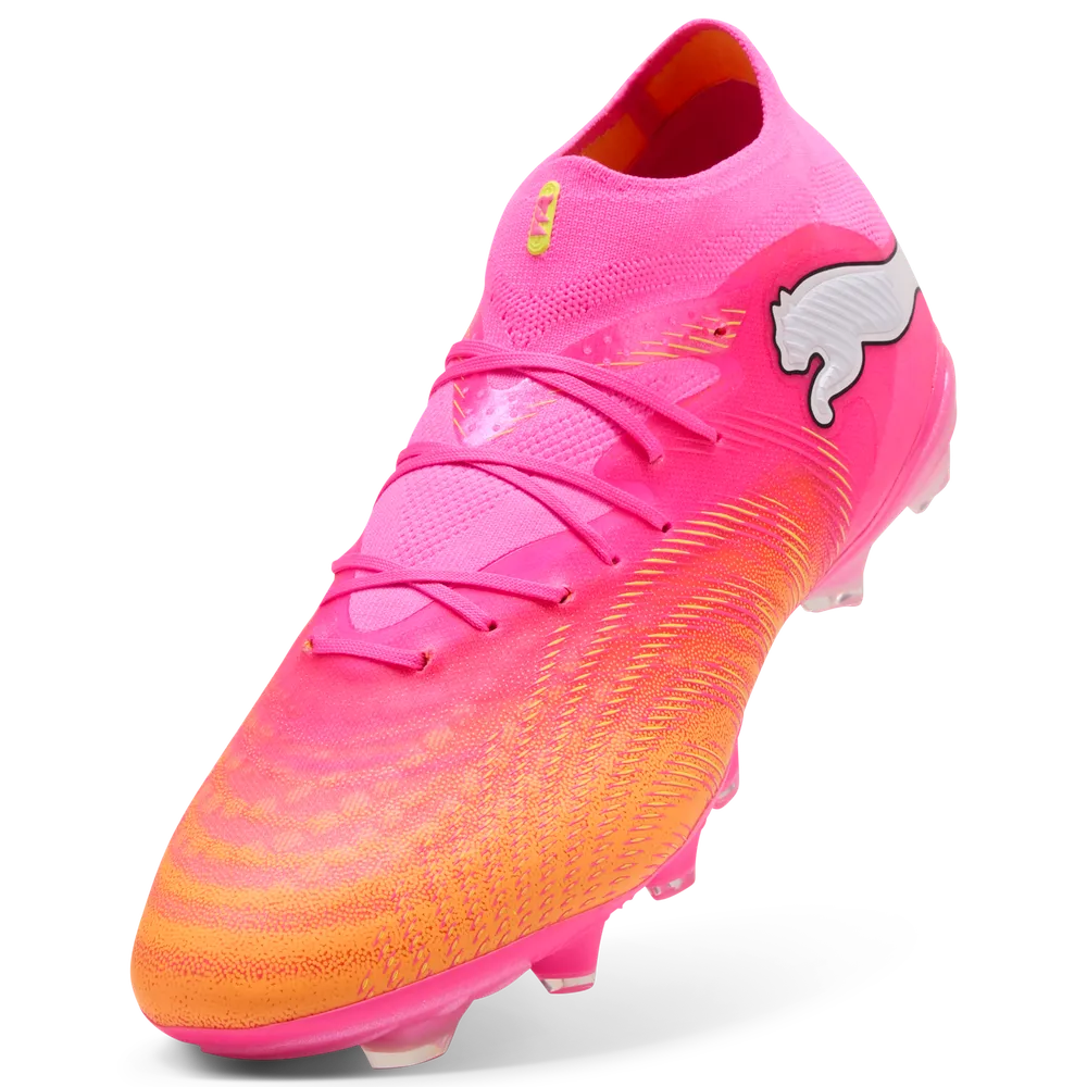 Puma Fußballschuhe Future 9 Pro FG/AG, Poison Pink-Sun Stream-Bright