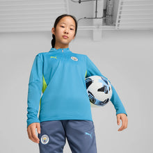 Lade das Bild in den Galerie-Viewer, MANCHESTER CITY Training 1/4 Zip Top Jr
