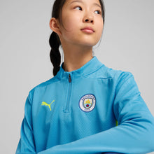 Lade das Bild in den Galerie-Viewer, MANCHESTER CITY Training 1/4 Zip Top Jr
