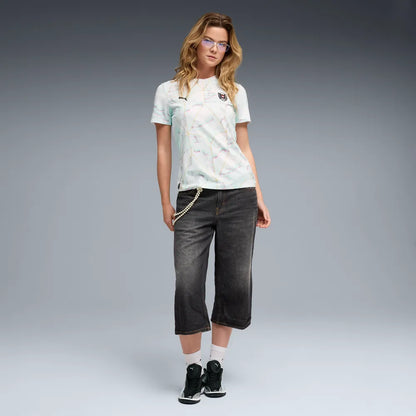 Österreich Damenfußballshirt ÖFB Away Jersey Replica, Auswärtstrikot für Spiel und Fan Einsatz mit DRYCELL und Teamdesign - machsport